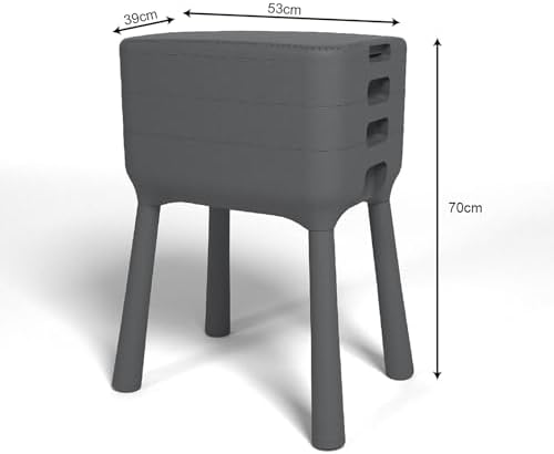 simpa Worm Farm Compost Bin for Indoor Outdoor Food Waste Recycling - Image 5