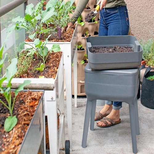 simpa Worm Farm Compost Bin for Indoor Outdoor Food Waste Recycling - Image 2