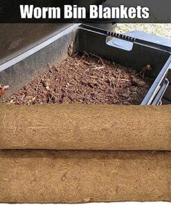Alternative view of Haofy Worm Bin Blanket,